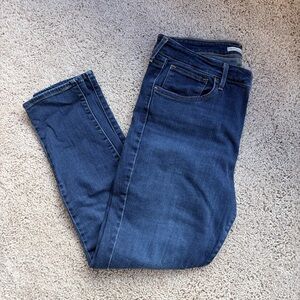 Signature by Levi Strauss Women's Skinny Jeans - Dark Blue